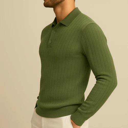 Ribbed Crewneck Sweater